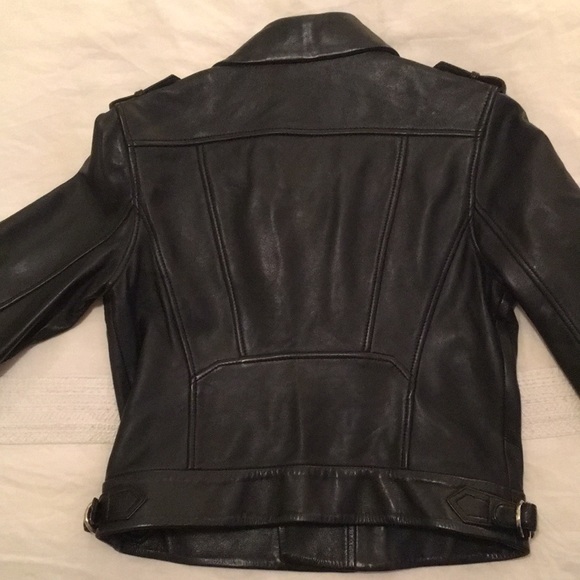 NWOT Maje Leather Jacket (size 40) - Picture 5 of 5